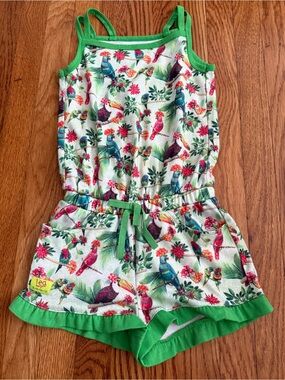 American Girl Leas rainforest pajamas XS 6